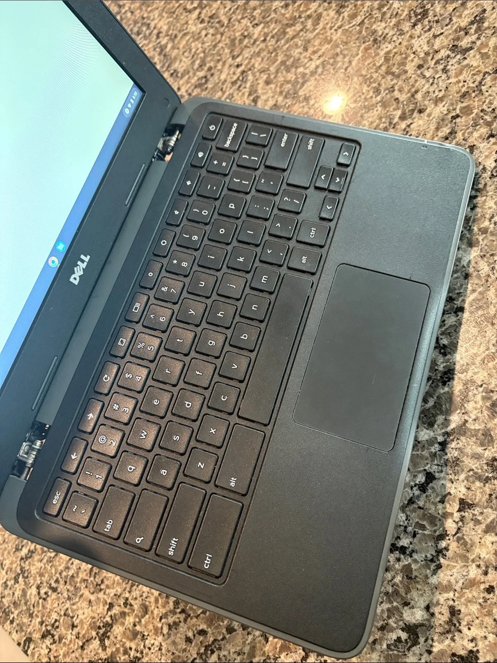 Dell Black Chromebook Laptop with Charger